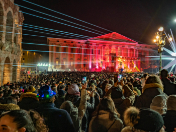 Capodanno Verona piazza Bra