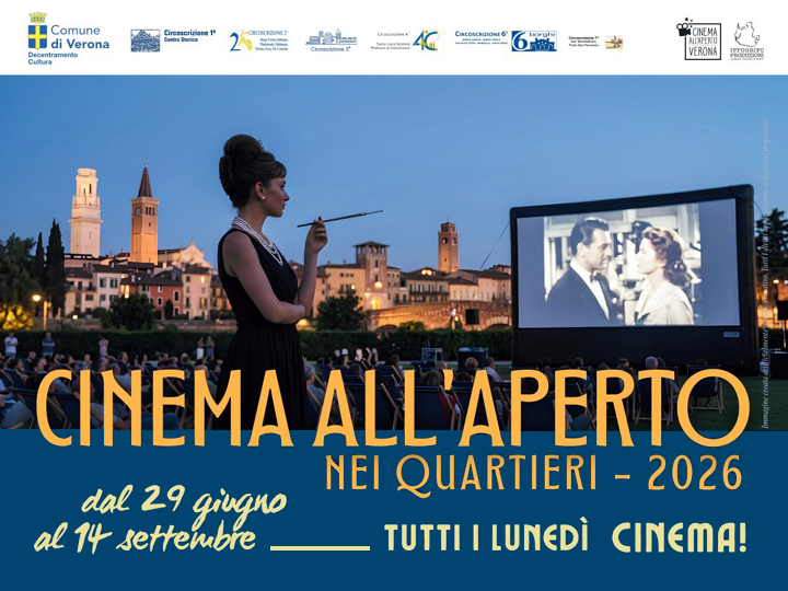 Cinema all’Aperto nei Quartieri 2026