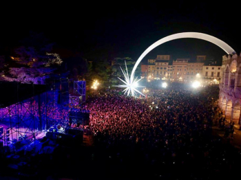 Capodanno Verona piazza Bra