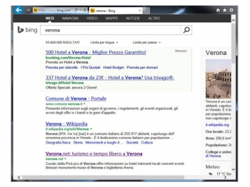 CERCANDO VERONA SU BING