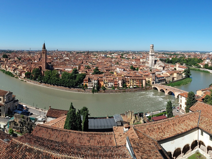 Vista da Castel San Pietro verona