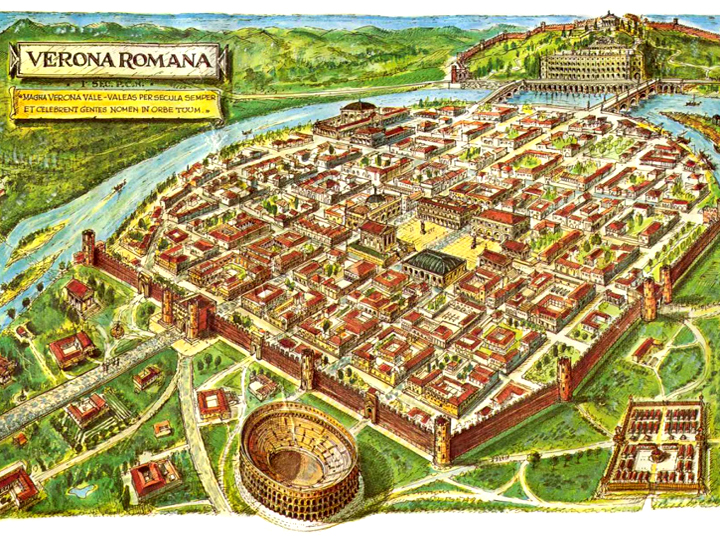 ricostruzione Verona Romana