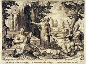 GIROLAMO FRACASTORO stampa del 1590